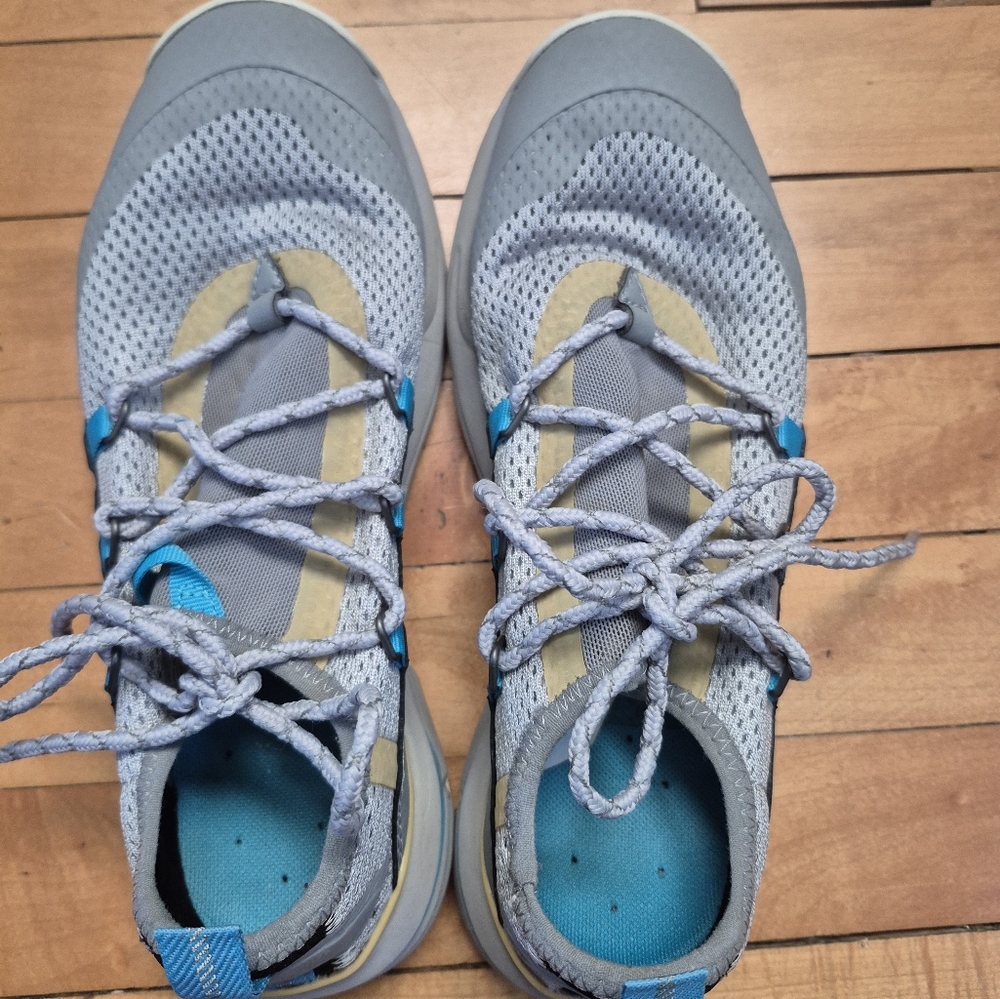 Danner Womens Rivercomber 3 in. Shoe Wild Dove / Bright Blue Sz 7.5 - Picture 9 of 12